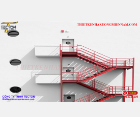 Cầu thang thoát hiểm ngoài trời